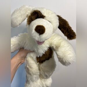 Build A Bear Plush Dog Brown White Puppy Stuffed Animal Soft Toy